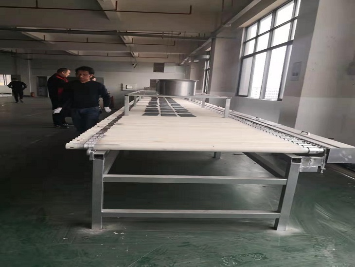公(gong)司(si)第一條自動化(hua)生産線投産試運行