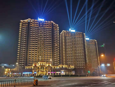 威海(hai)市(shi)華瀚(han)大湖公(gong)館(guan)樓體(ti)及週(zhou)邊(bian)景觀(guan)亮(liang)化工(gong)程